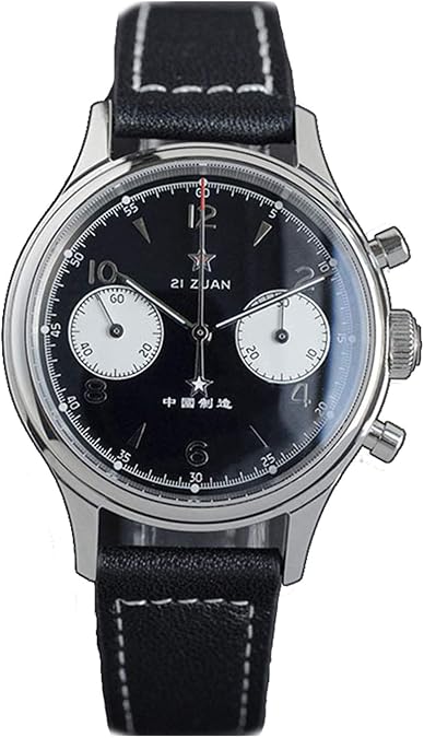Ubrand Mechanical Seagull ST1901 Mov't Chronograph Men Watch Sapphire Glass Luxury 50M Waterproof Stainless Steel Manual Winding Wristwatches