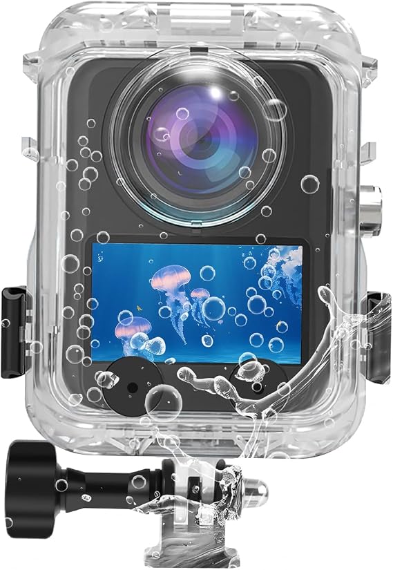 Osmo 360 Waterproof Case, 40m/131FT Underwater Housing Shell