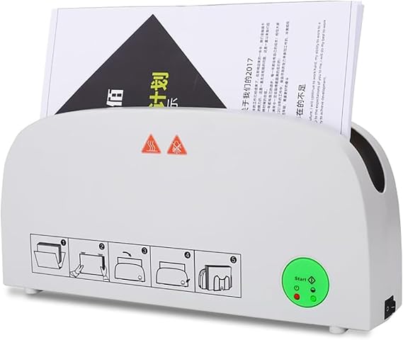 Hot Melt Binding Machine, Electric A4 Book Binding Machine, Suitable for Document and Report Binding