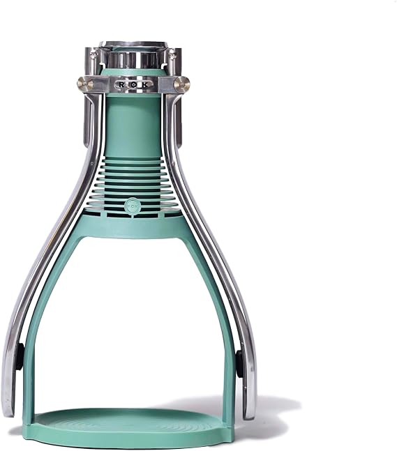 ROK Presso Smartshot Manual Espresso Maker – Portable Espresso Maker for Travel, Camping & Home, Hand Powered Coffee Machine – Teal