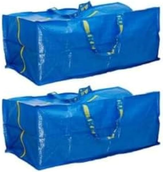 Ikea Frakta Storage Bag - Blue (2 PACK)