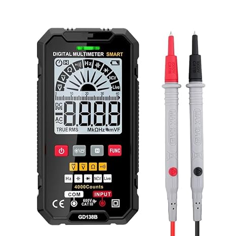 Smart Multimeter Auto Ranging True RMS NCV Voltage Tester Automatic Voltmeter Digital Multi-Meter Multitester