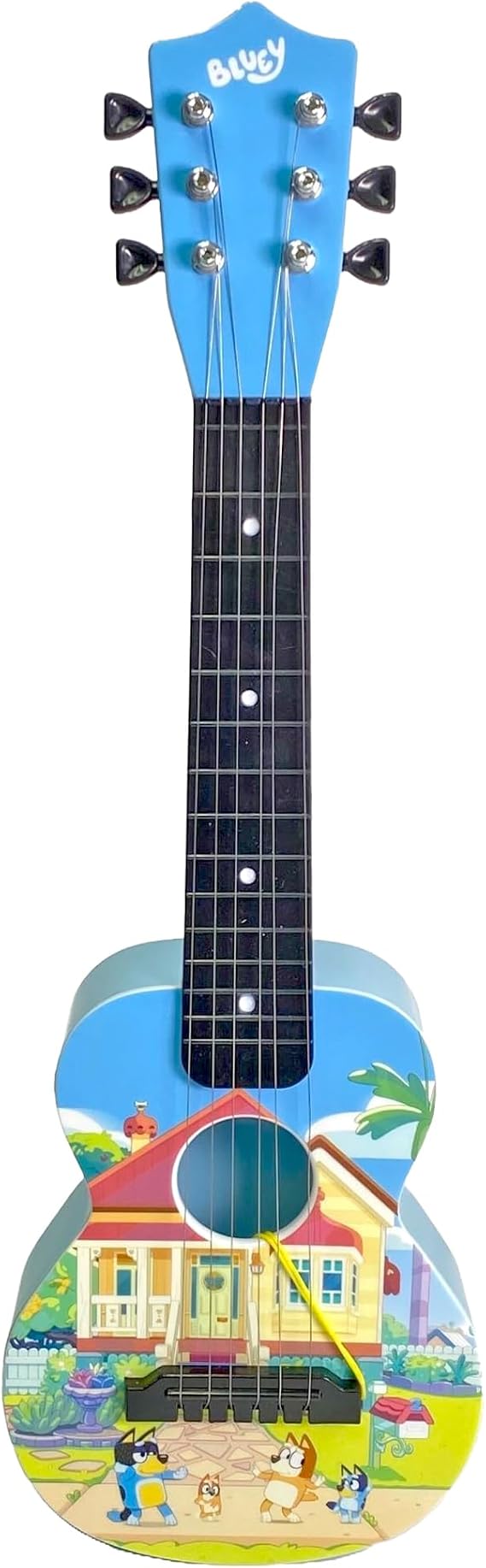 LICENSE 2 PLAY Bluey 21" Kids Guitar - 6 String Toddler Musical Toy, 3+