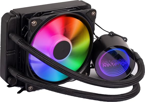 Nitro Cold 100 Intel ve AMD Destekli RGB Fanlı Infinite Panel 120mm Sıvı Soğutma Sistemi-Kılavuzlu (Siyah)
