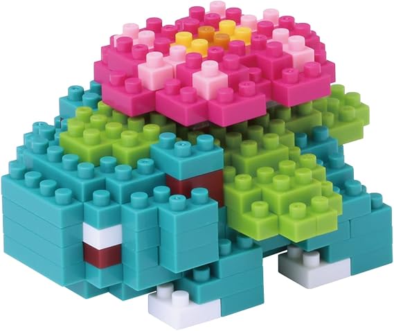 nanoblock - Pokemon - Venusaur, Pokemon Series Building Kit