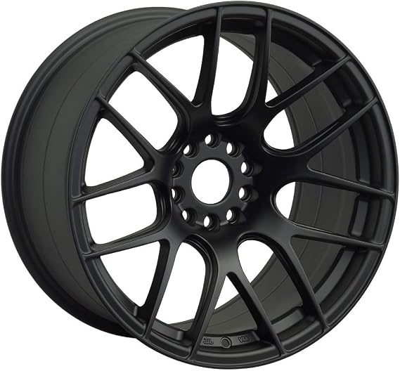 XXR WHEELS 530 Rim 15X8.25 4X100/4X114.3 Offset 0 Flat Black (Quantity of 1)