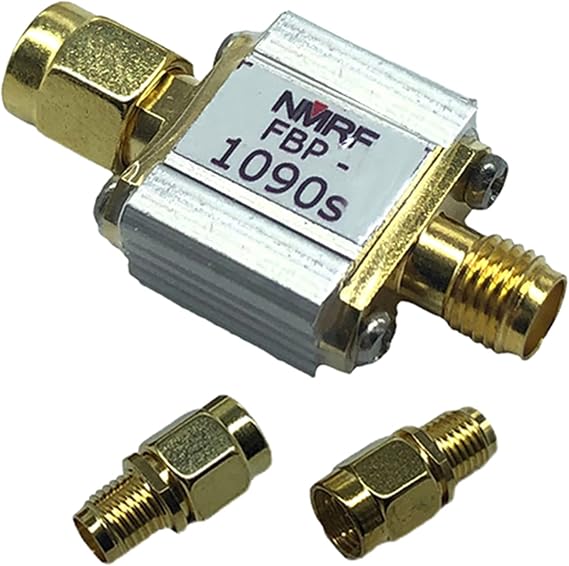 Ultra-Small 1090MHz ADS-B Aviation Frequency Band Pass Filter SMA 50 Ohms Reducing Noise Band-Pass Filter