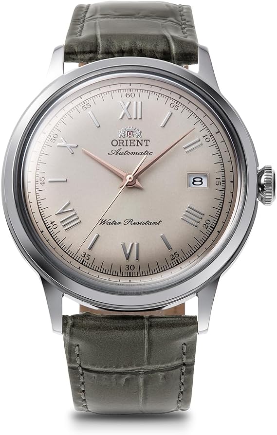 Orient Watch Bambino Automatic Wristwatch, Mechanical, Automatic, beige