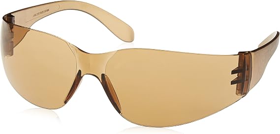RUGGED BLUE - Work Safety Glasses For Men | ANSI Z87 Certified Safety Glasses For Shooting Range | Anti-Scratch Outdoor Glasses | Outdoor Protective Goggles | Clear Vision Safety Goggles 12 Pack