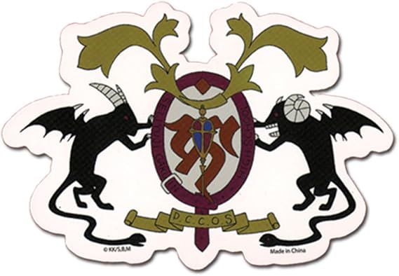 Blue Exorcist Academy Crest Sticker