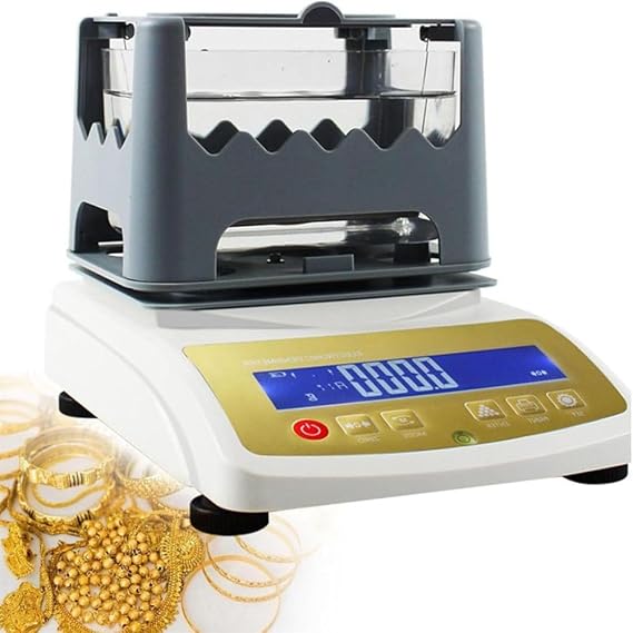 Gold Purity Analyser Meter Digital Electronic Gold Purity Tester Machine, Gold Purity Content Detector, with LCD Display