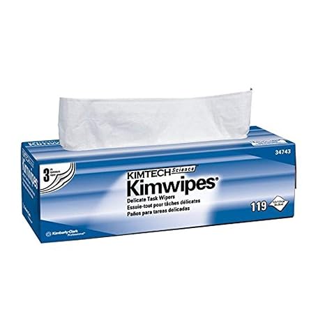 KCC34133-DS Kimwipe Disposable Wipers, 12 X12quot, 1-ply (Pack of 2940)