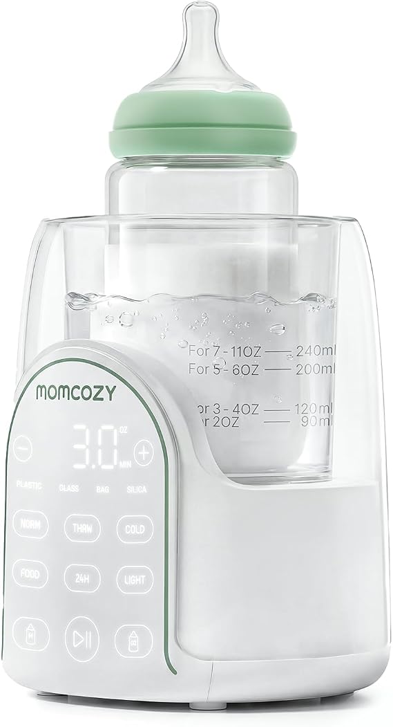Momcozy NightPro Bottle Warmer for Baby Breast Milk with Night Light