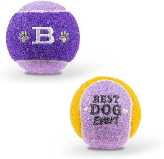 History & Heraldry Personalised Dog Balls – Pet Toy for Fun & Play – Durable, Chew-Resistant Fetch Balls for Small, Medium