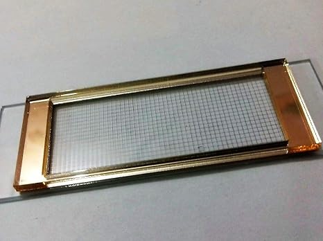 Yantra Gridded Sedgewick-Rafter Counting Cell with Case
