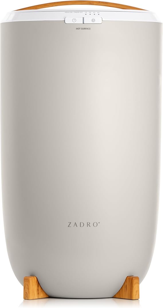 Zadro Large Hot Towel Warmer Bucket Timer Electric Towel Warmer for Bathroom Auto-Shut Off Heated Towel Warmer Spa