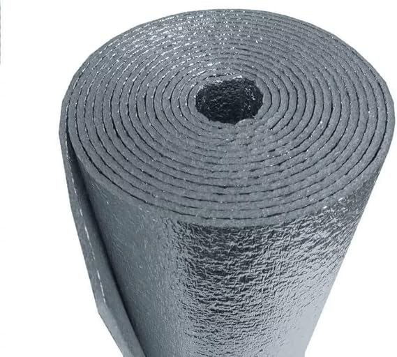 10mm REFLETIVE Foil Core Foam Insulation Radiant Barrier 48" x5' R12