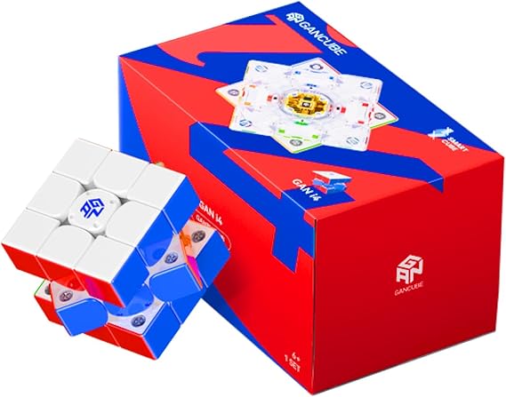 GAN i4 Maglev Frosted, Smart Speed Cube with GanPod for Pros Cuber