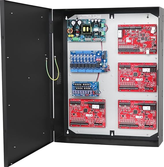 Altronix Trove2M2 Trove 2 Series Access and Power Integration Enclosure with Backplane; Fits EP1502, MR52, MR16IN, MR16OUT, EP2500, MUX8, MR51e, EP1501, MR50 Mercury Controllers