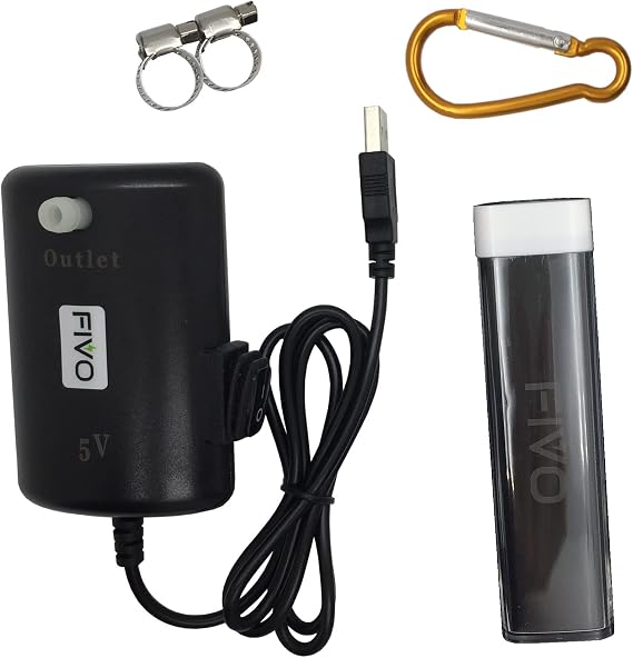 FIVO Battery Powered Sprayer DIY Kit for Upgrading Manual to Pumpless with 35PSI Pump 2600mAh Li-ion Battery