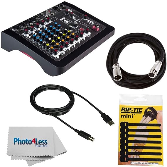 Allen & Heath ZEDi-10FX Hybrid Compact Mixer/4x4 USB Interface with FX