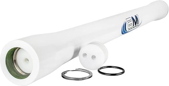 Seawater RO Membrane Housing for 2.5" x 40" SWRO Membrane | 1200 psi Fiberglass | Replacement Pressure Vessel for WaterMaker | Fits M-S2540A & SW30-2540 | PV2540A1200E (For 2.5" x 40" Membrane)