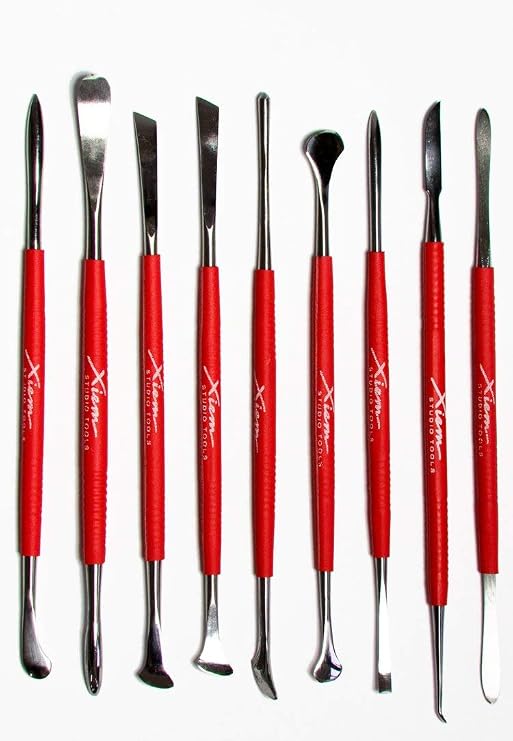 Xiem Studio Tools Ultimate Tools for Clay Artists (Modeling and Carving Tools)