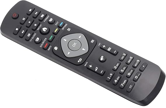 Philips Remote Control Universal Philips Remote Control Plastic Black Universal Remote Control Controller Replacement for Philips LCD Led TV