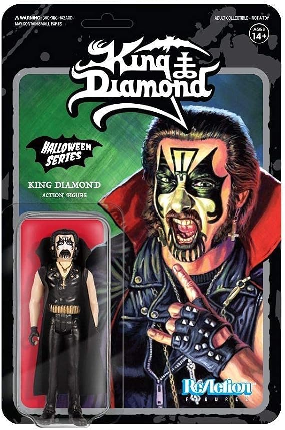 Super7 King Diamond Halloween Series Reaction Figure