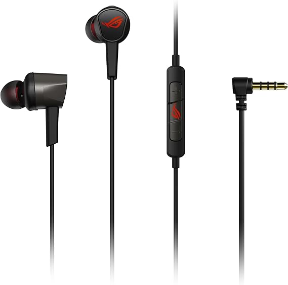 ASUS ROG Cetra II Core Gaming Headphones Microphone, 3.5mm, Lightweight, Compatible with RSR Driver, Laptop, PS5, XBOX, ROG Phone 5, Nintendo Switch, Smart Devices