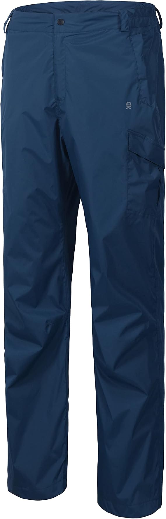 Little Donkey Andy Men's Lightweight Waterproof Rain Pants Breathable Hiking Pant for Outdoor Fishing