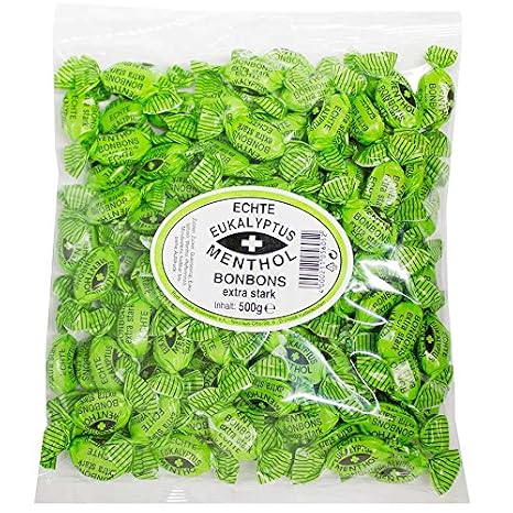 Jahnke Echte Eukalyptus Menthol Bonbons 500 g