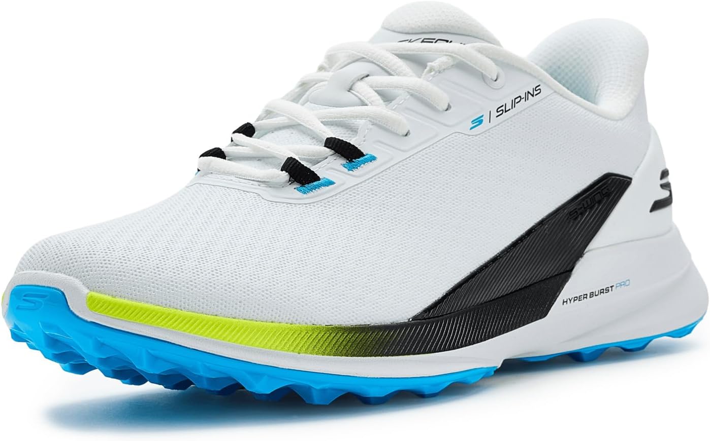 Skechers Men's Go Golf Waterproof Synthetic Lace-upGolf Shoe