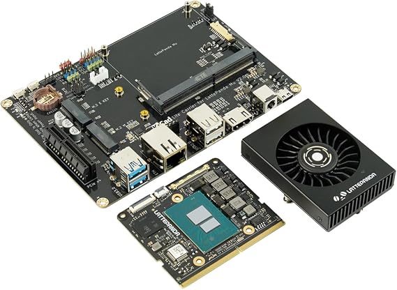 LattePanda Mu Intel N100 x86 Compute Module Kit | 8GB LPDDR5 64GB eMMC | Modular SoM Board (Requires Power Supply) | Windows 10/11 & Linux Support