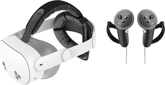 KIWI design K4 Comfort Head Strap for Meta Quest 3/3s + G4 Pro Controller Grips