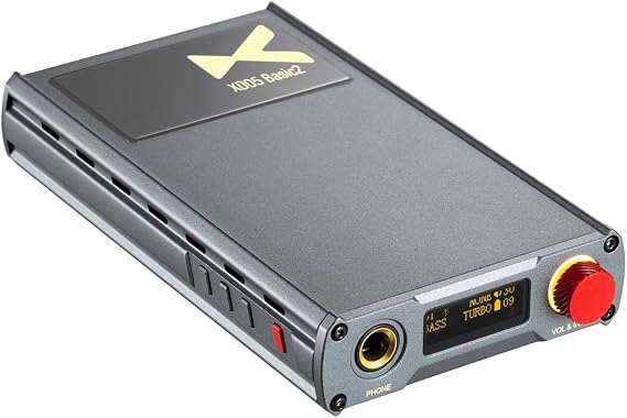 xDuoo XD05 Basic 2 Portable Headphone Amplifier, 750mW*2 HiFi USB DAC Amp, Bluetooth 5.4 LE Audio LDAC Amplifiers, DSD256 32Bit/384kHz MQA Decoding Amps with EQ Ajustment