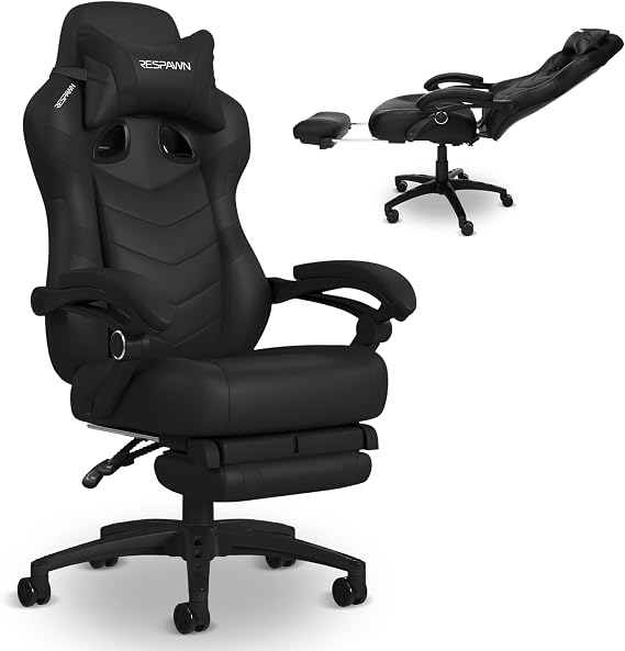 RESPAWN 110 Pro Ergonomic Gaming Chair with Footrest and Recline