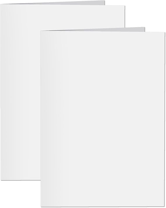 2 Pack, Inventiv 30 Second Recordable DIY Greeting Card, Voice Recorder Module, Blank White/Apply Custom Design Artwork