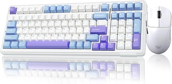 AULA F99 Wireless Mechanical Keyboard SC800 Wireless Gaming Mouse