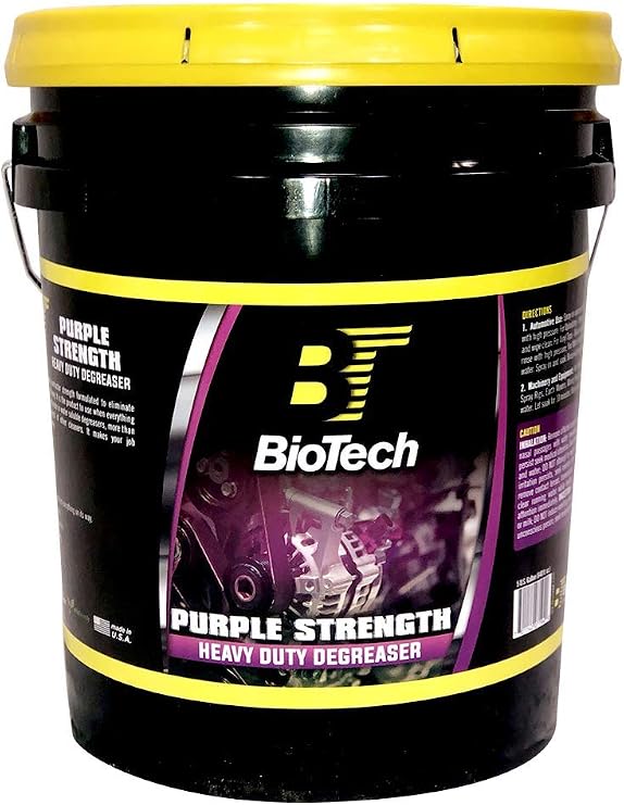 Purple Strength Heavy Duty Degreaser 5 Gallons Pail, Strong degreaser, Industrial use, Concentrated Formula