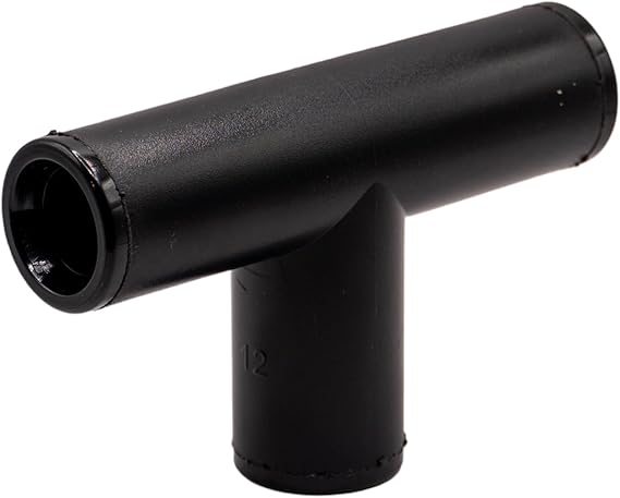 DIG 15-Pack | 12 Compression Tee | Fits .700 OD Poly Drip Irrigation Tubing | 3-Way Connector for Drip Systems