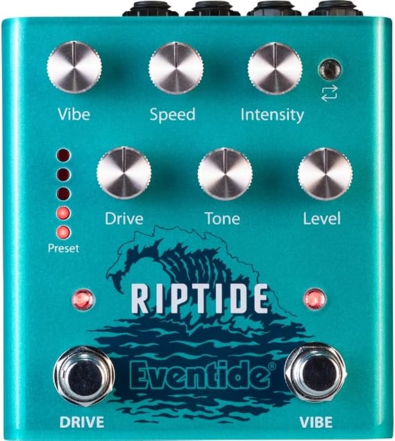 Eventide Riptide Stereo Drive and Uni-Vibe Effects Pedal