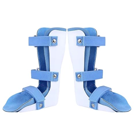 SFKLYU Pediatric AFO Kids Ankle Foot Brace Drop Foot Splint Orthosis Kids AFO Boot for Tip Toe Walking,S