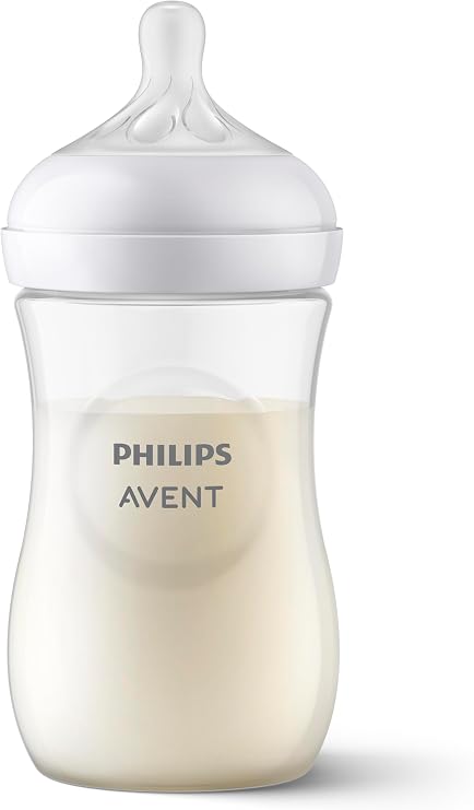 Philips Avent Doğal Tepkili Biberon, 260 ml,3-6 Am Biberon Emziği SCY903/01