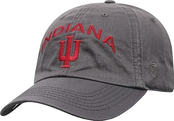 Collegiate Charcoal Team Arch Adjustable Hats