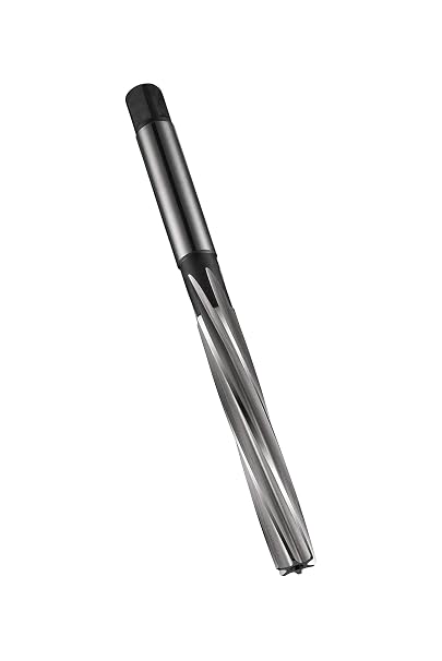 Dormer B10032.0 Reamer with Square Hand, Bright/ST Coating, High Speed Steel, Head Diameter 32 mm, Flute Length 133 mm, Full Length 265 mm