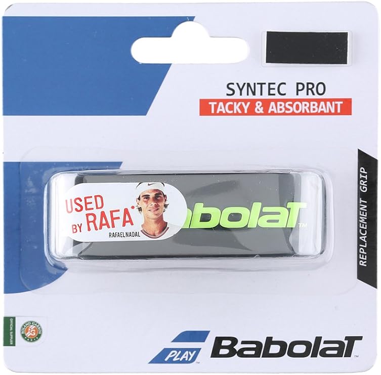 Babolat Unisex's Syntec Pro X 1 Racket Accesories, Black/Yellow, One Size