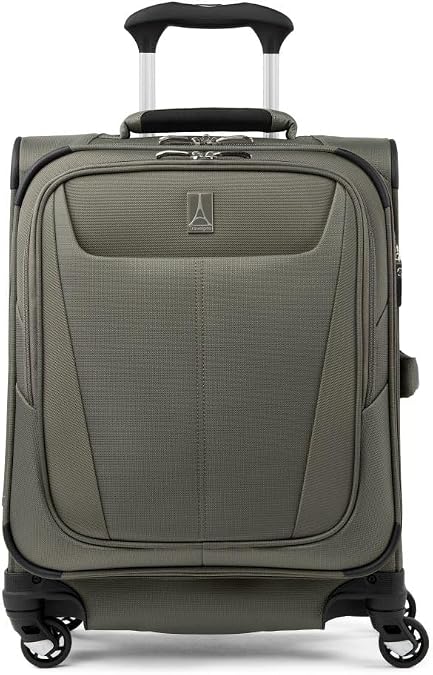 Travelpro Maxlite 5 Soft Sided Expandable 2-Piece Set with 4 Carry-On Luggage Pieces, 4 Spinner Wheels/Soft Underseat Tote, Lightweight Suitcases Unisex
