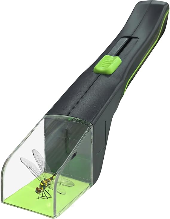Insect Catching Tool, Bug Catcher Handheld, Portable Fly Spider Catcher, Insect Bug Catcher with Clear Window, Humanized Insect Trap for Children to catch-observe-release