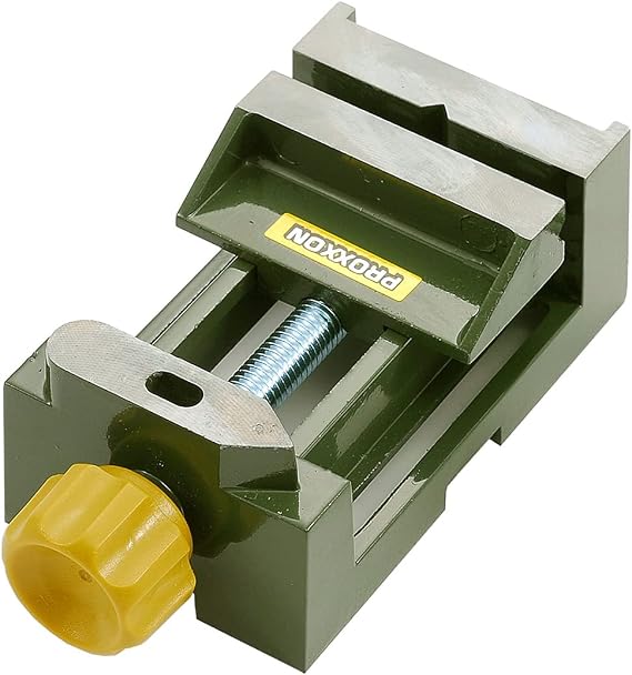 PROXXON NO.28130 Mini Vise Convenient for Use with Drill Stand, Table Drill, Micro and Cross Table